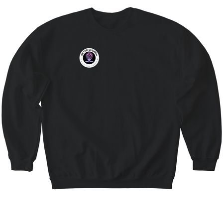 I got baptized, a Black Softstyle Crewneck Sweatshirt