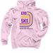 End Endo 5K Pullover Retro Hoodie, a Light Pink Pullover Hoodie