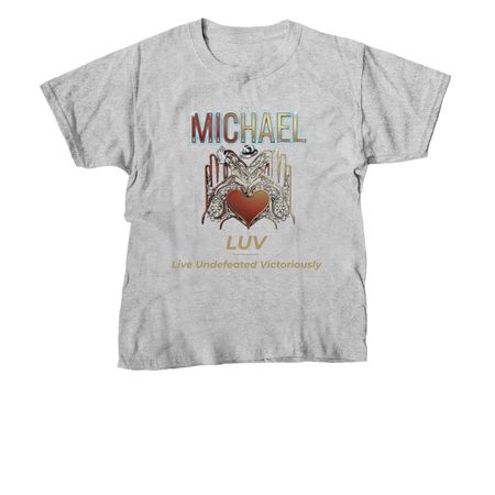 LUV MOTIVATIONAL QUOTE SERIES&nbsp;, a Sport Grey Youth Unisex Tee