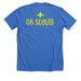Wayland Cub Scout, a Heather True Royal Premium Unisex Tee (back-view)