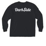 Dark$ide Diego&nbsp;, a Black Comfort Colors Long Sleeve Pocket Tee (back-view)