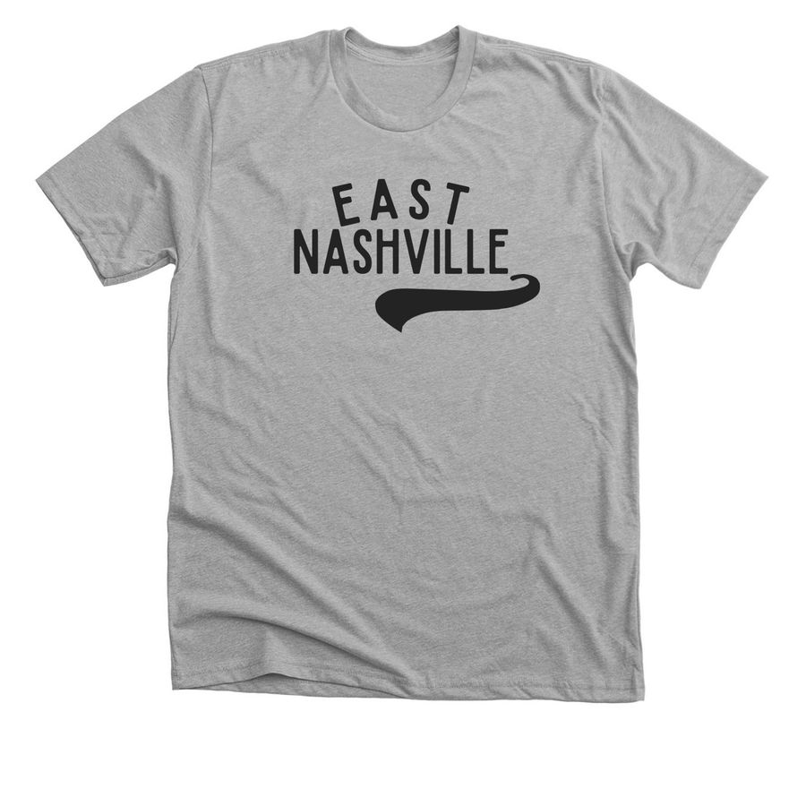 East Nashville&nbsp;, a Athletic Heather Premium Unisex Tee