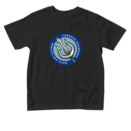 Toddler Pounder, a Black Toddler Tee