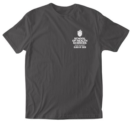 Class of 2026 Small Print TU SHS, a Charcoal Softstyle Cotton Tee