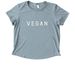 Vegan Friends Tees & Tanks, a I Like You Blue Allmade Eco Triblend Women?s Scoop Neck Tee