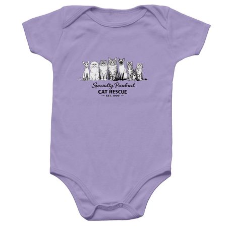 SPCR Littles, a Lavender Infant Onesie