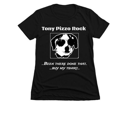 T.P.R. Been there done that buy my tshirt, a Black Women's Slim Fit Tee