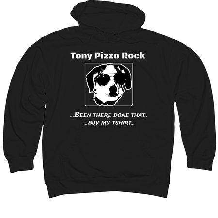 T.P.R. Been there done that buy my tshirt, a Black Midweight Pullover Hoodie