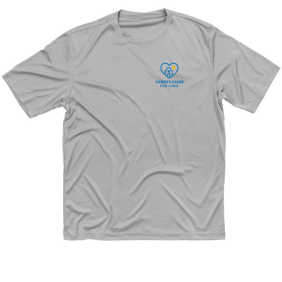 Logo Apparel - Athletic Wear, a Silver Classic Performance Tee