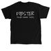 FOSTER T-shirt, a Black Classic Unisex Tee