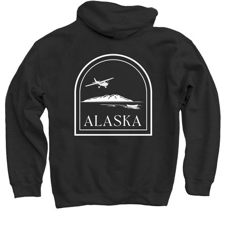 Premium AK Collection /9 Sweater styles, a Black Pullover Hoodie (back-view)