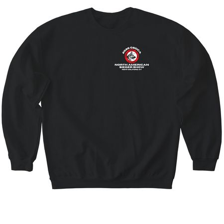 2026 GSDCA SIEGER SHOW, a Black Softstyle Crewneck Sweatshirt