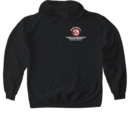 2026 GSDCA SIEGER SHOW, a Black Gildan Softstyle Pullover Hoodie