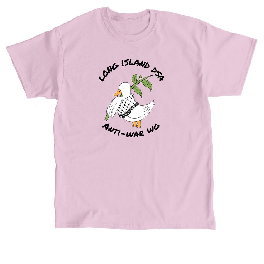 Anti-War Duck, a Light Pink Classic Unisex Tee