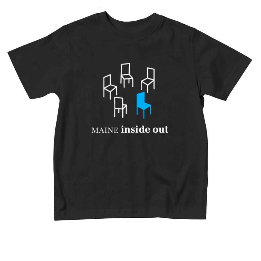 Maine Inside Out Toddler Prints!, a Black Toddler Tee