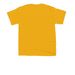 Saving Senior Dogs Since 2004, a Gold Youth Unisex Tee (back-view)