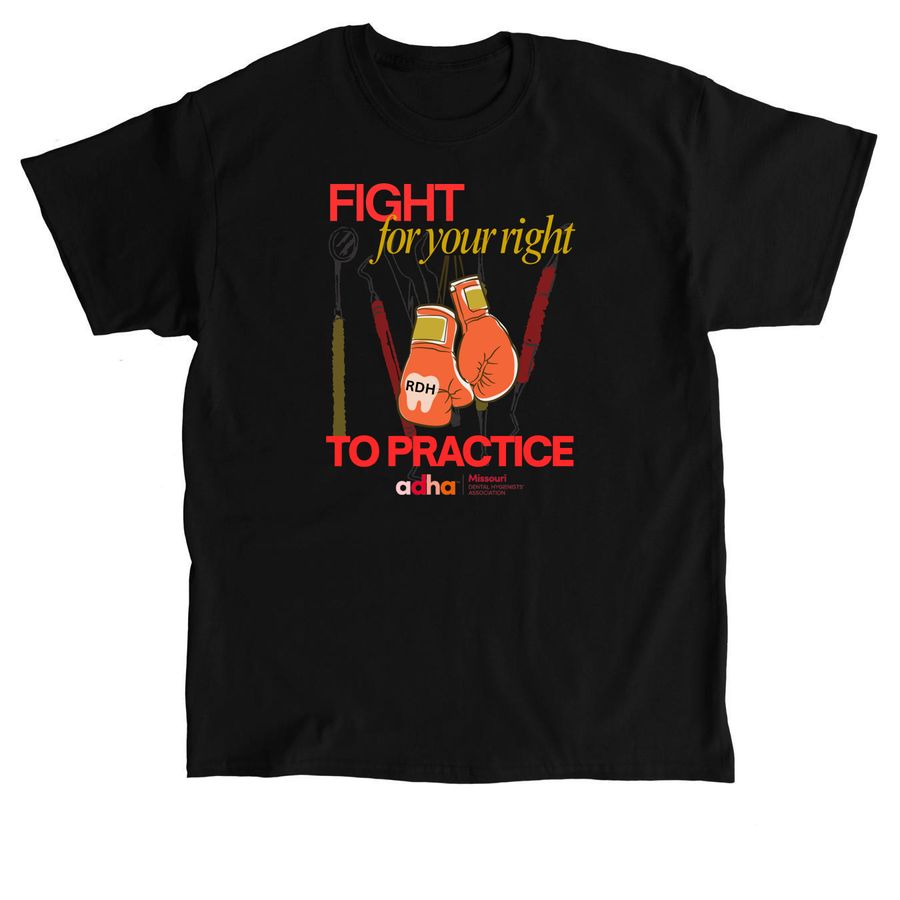 Fight For Your Right To Practice, a Black Classic Unisex Tee