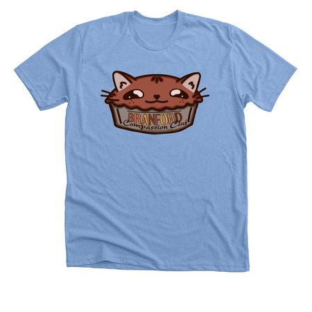 BCC Kitty Pie, a Heather Carolina Blue Premium Unisex Tee