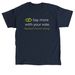 Say more with your vote, a Navy Classic Unisex Tee