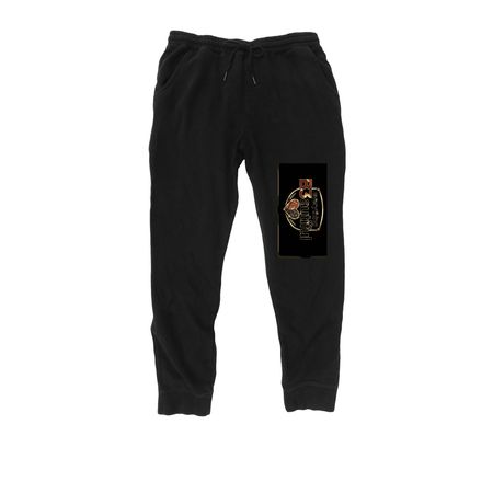 Fall sleep wear&nbsp;, a Black Midweight Fleece Joggers