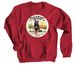 Bark & Branch Orchard, a Cardinal Red Crewneck Sweatshirt