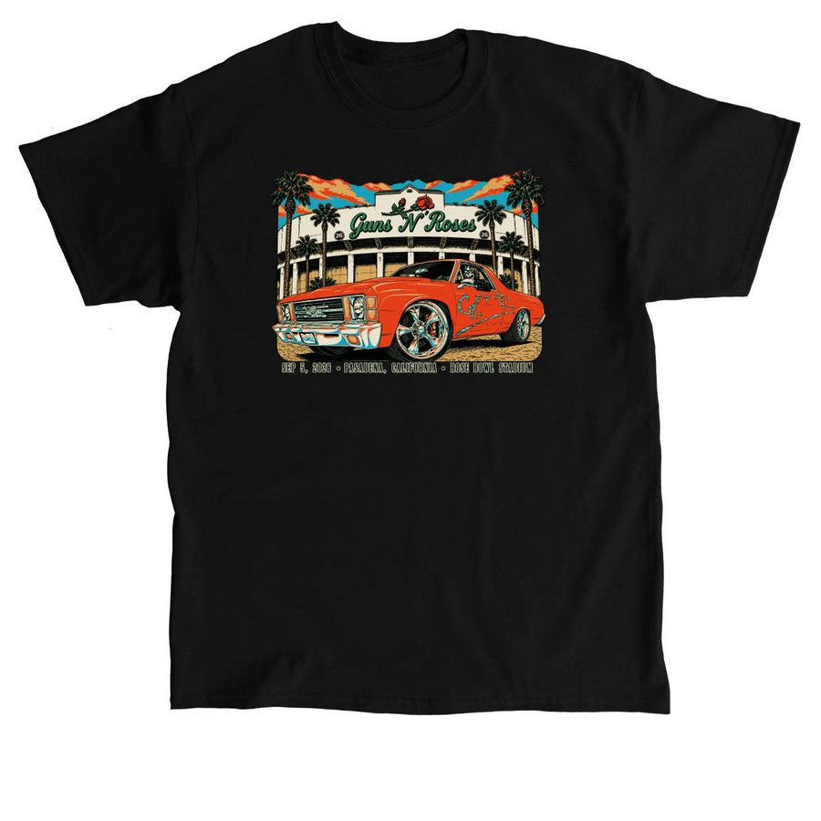 Guns N' Roses World Tour 2026 shirt, a Black Classic Unisex Tee
