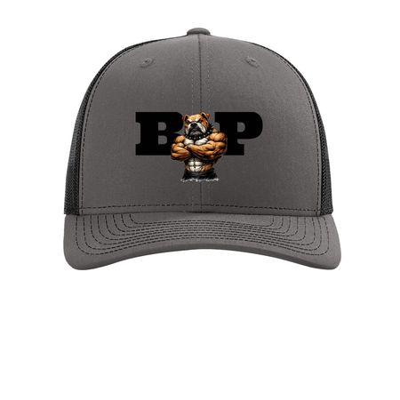 BP Tactical Series&nbsp;, a Charcoal/ Black Printed Snapback Trucker Cap