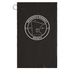 Minnesota Whiskey Society Golf Towel, a Black Golf Towel