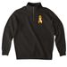 Quarter Zip, a Black Midweight Quarter Zip Pullover