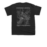 Rattlesnake Research, a Black Youth Unisex Tee (back-view)