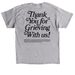 Thank you for grieving with us., a Sport Grey Classic Unisex Tee (back-view)