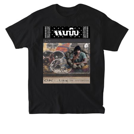 Ok Like I'm Anybody Shirt, a Black American Apparel Heavyweight Cotton Tee