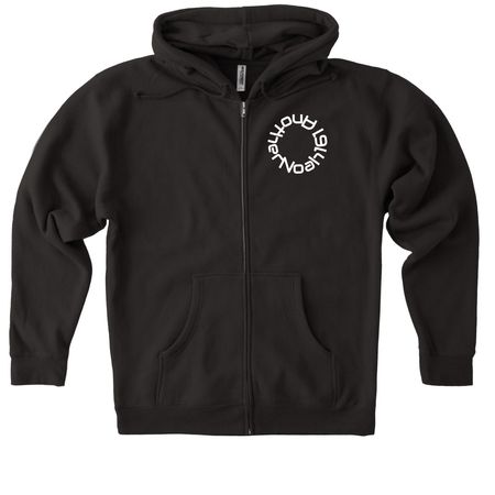 AnotherNoah161 Merch, a Black Heavyweight Zip Up Hoodie