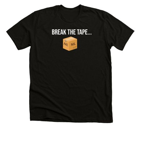 Bust It Open, a Solid Black Blend Premium Unisex Tee