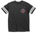 Logo Tees, a Vintage Smoke / White Football Jersey Tee