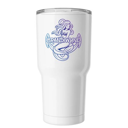 Travel mug, a White Insulated Tumbler