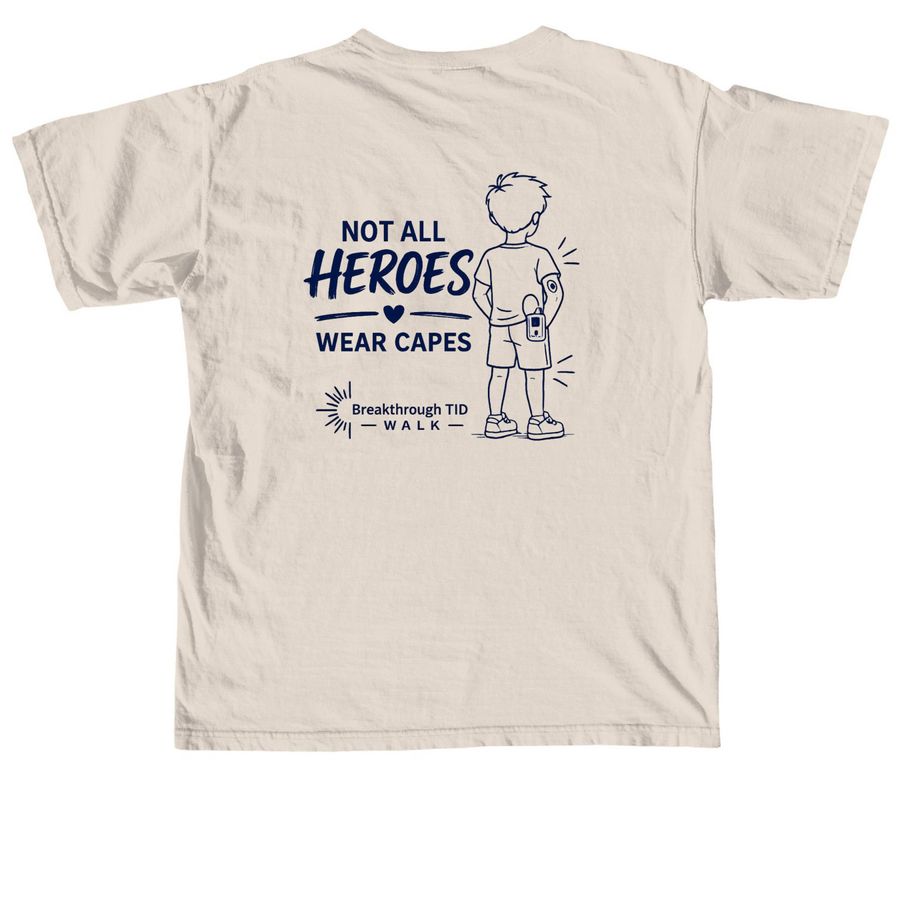 Eskind Peds Pals Shirts, a Ivory Comfort Colors Unisex Tee (back-view)