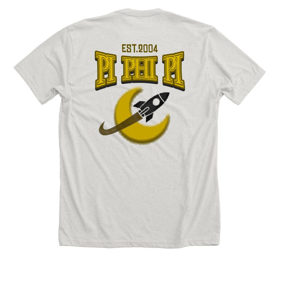 Pi Phi Pi- Greek Life Style, a Heather Cement Premium Unisex Tee