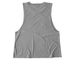 Women's Muscle Tank&nbsp;, a Aluminum Grey Allmade Eco Triblend Women?s Muscle Tank (back-view)