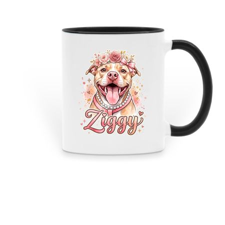 Ziggy, a Black Two-Tone Ceramic Mug