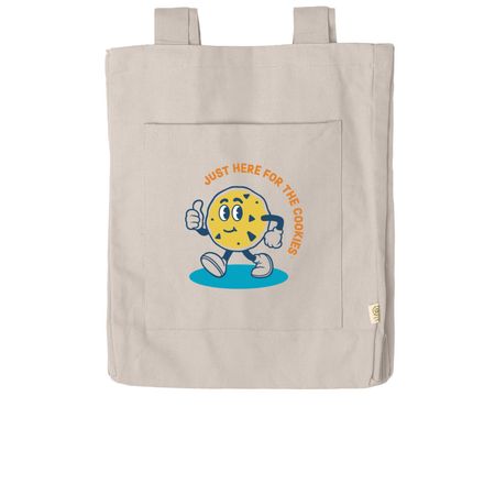 Here for the Cookies Tote, a Pumice Reclaimist Everywhere Tote Bag