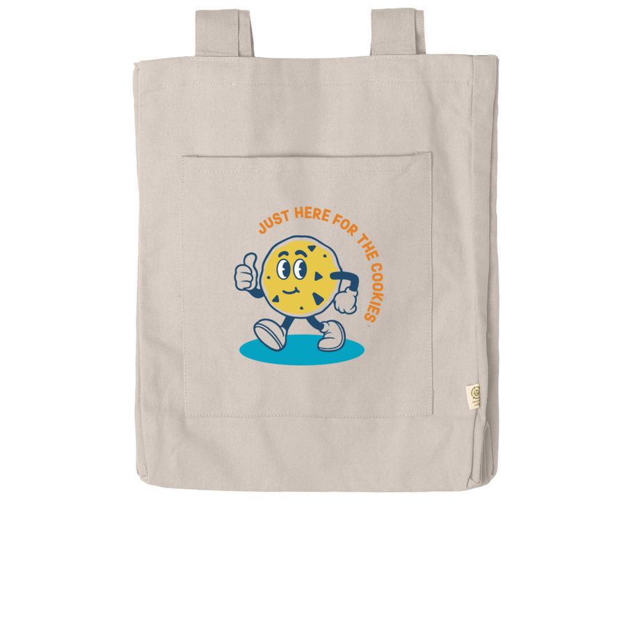 Here for the Cookies Tote, a Pumice Reclaimist Everywhere Tote Bag