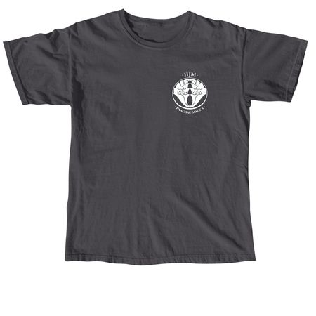 Wear the Mission: H?m?kua Jodo Mission Shirts, a Graphite Comfort Colors Unisex Tee
