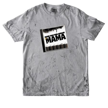 Mama Tour., a Smoke Comfort Colors Colorblast Tee