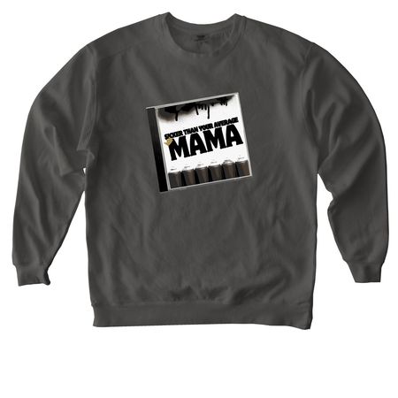 Mama Tour., a Pepper Comfort Colors Crewneck Sweatshirt