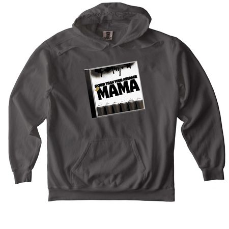 Mama Tour., a Pepper Comfort Colors Pullover Hoodie