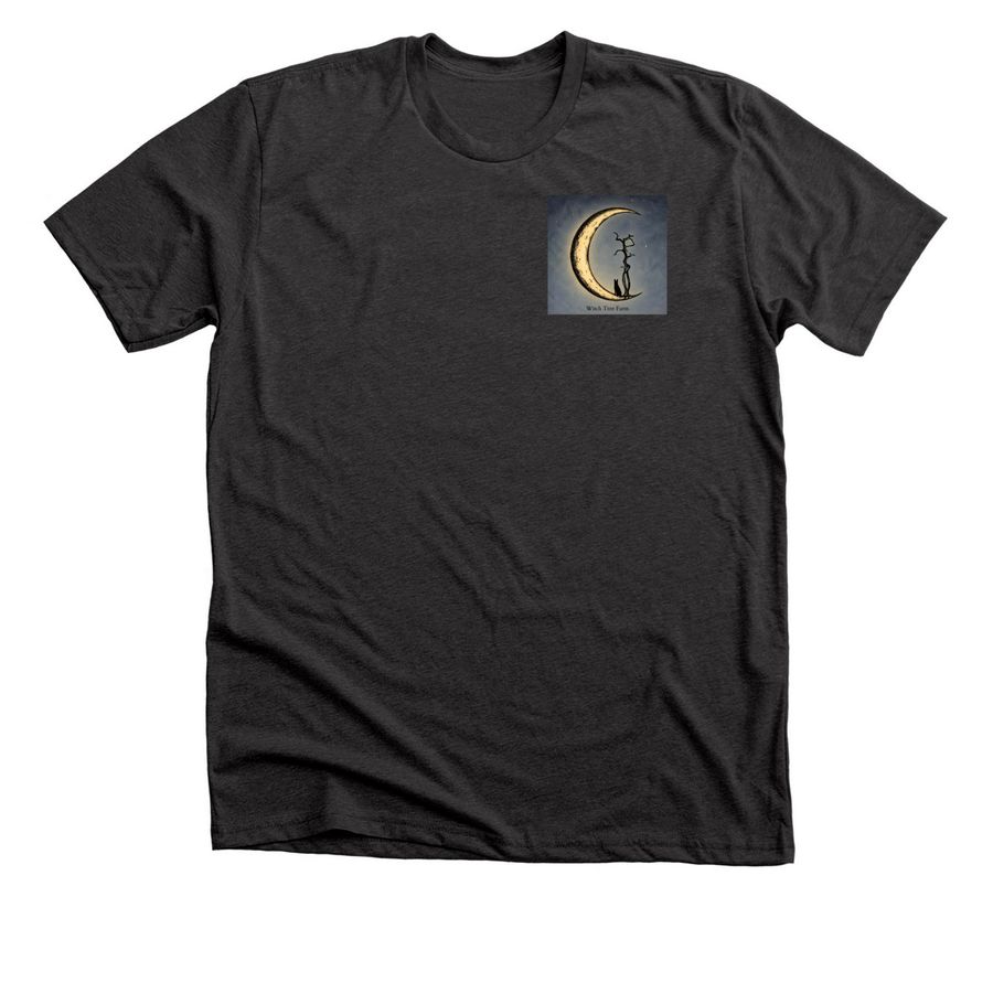 WTF DEFEND THE RIDGE, a Dark Grey Heather Premium Unisex Tee