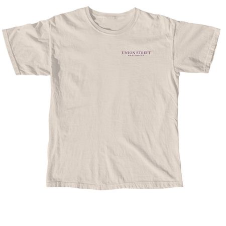 Union Street Bakehouse - See You at the Stand, a Ivory Comfort Colors Unisex Tee (back-view)