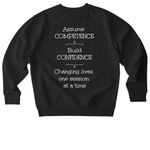 Winter 2025, a Black Stanley/Stella Unisex Changer 2.0 Crewneck Sweatshirt (back-view)