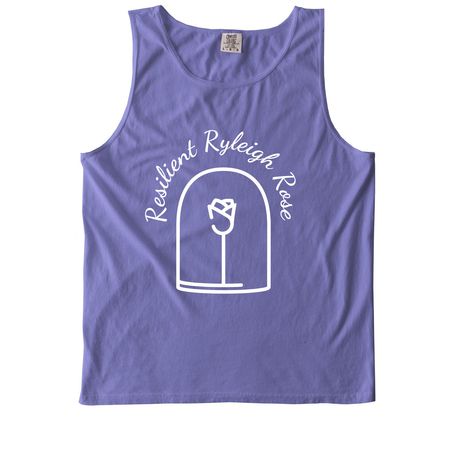 Team Resilient Ryleigh Rose - 2026, a Violet Comfort Colors Tank Top